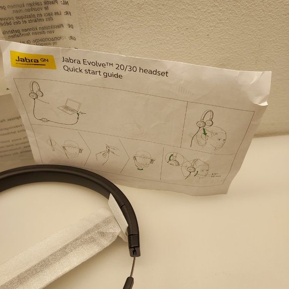 JABRA EVOLVE 20 SE HSC016 MONO NOISE CANCELLING HEADPHONES/HEADSET 4999-823-309 - Picture 7 of 8